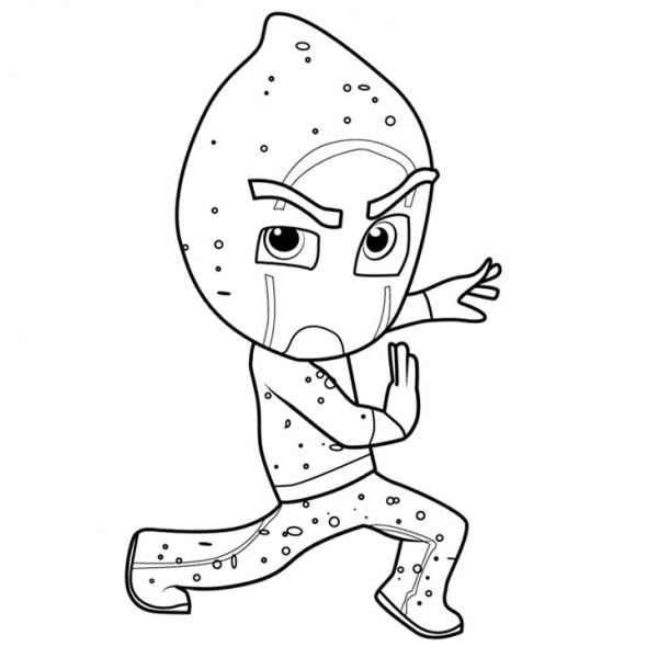 Catboy from PJ Masks Coloring Pages Free Printable Coloring Pages