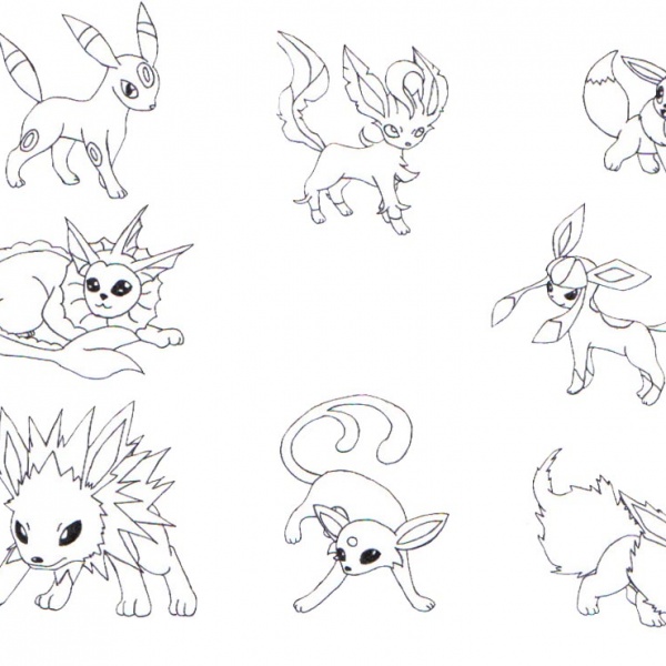10 Captivating Chibi Pokémon Coloring Pages for a Delightful Coloring Adventure