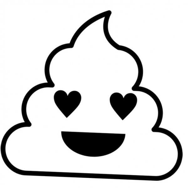 Poop Emoji Coloring Pages Clipart Free Printable Colo - vrogue.co