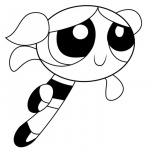 Powerpuff Girls Coloring Pages Bubble