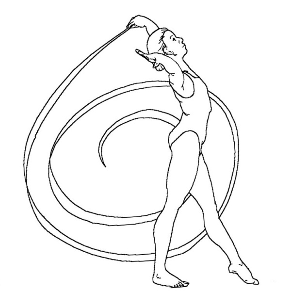 Vault from Gymnastics Coloring Pages - Free Printable Coloring Pages