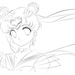 Sailor Moon Coloring Pages Lineart