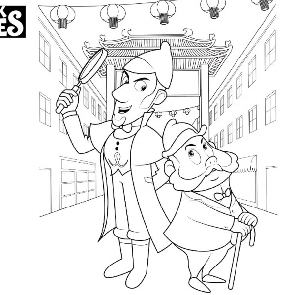 Sherlock Gnomes Coloring Pages Coloring Pages