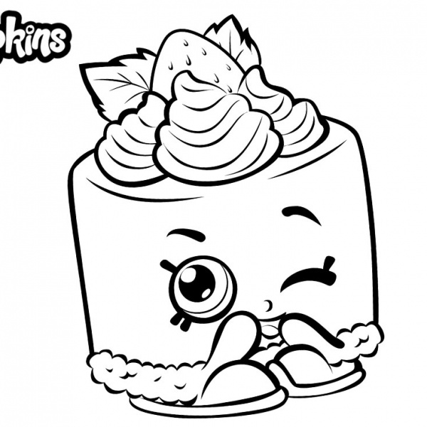 Lippy Lips from Shopkins Coloring Pages - Free Printable Coloring Pages
