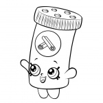 Shopkins Coloring Pages Cinnamon