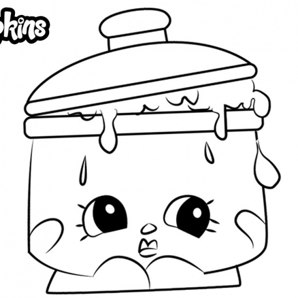 Lippy Lips from Shopkins Coloring Pages - Free Printable Coloring Pages