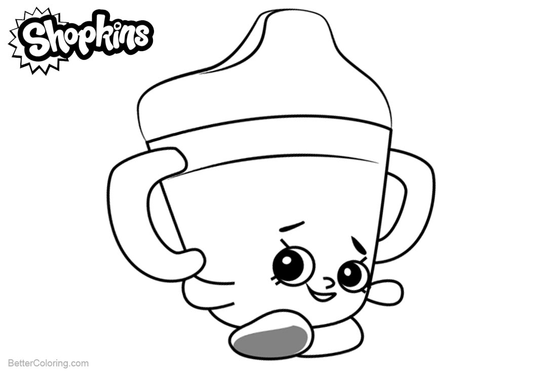 Shopkins Coloring Pages Silly Chilli - Free Printable Coloring Pages