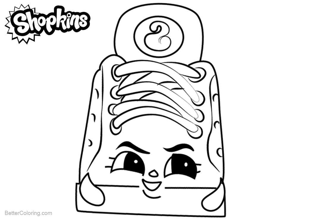 Shopkins Coloring Pages Sneaky Sue printable for free