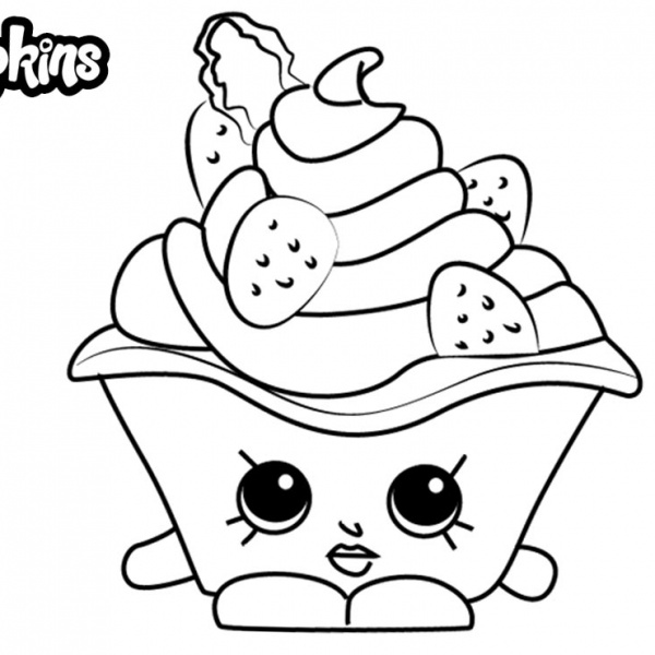 Shopkins Coloring Pages Crispy Chip - Free Printable Coloring Pages