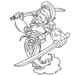 Skylanders Coloring Pages