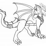 Skylanders Coloring Pages Zirra the Red