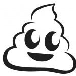 Smile Poop Emoji Coloring Pages