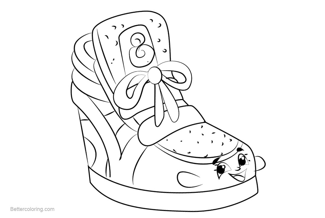 Free Sneaky Wedge Shopkins Coloring Pages Printable and Free printable