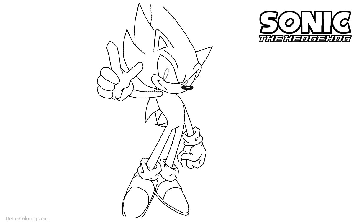 Sonic The Hedgehog Coloring Pages Follow The Rules by pokegirl150 printable for free