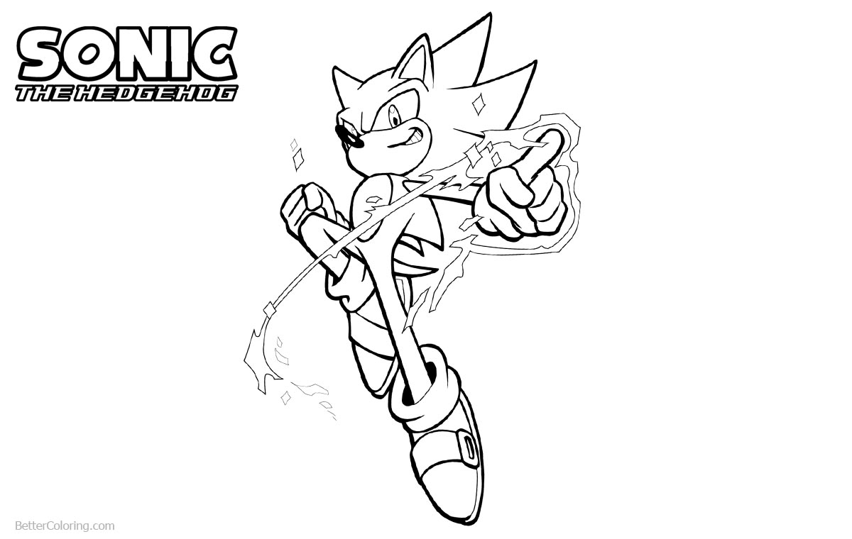 Sonic The Hedgehog Coloring Pages by blue angel of amy printable for free