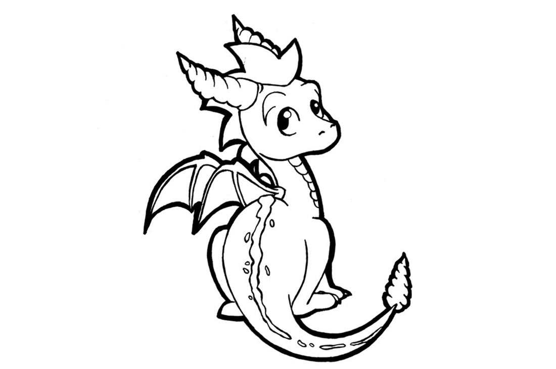 Spyro Coloring Pages Fan Art by loveayume printable for free