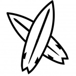 Surfboard Coloring Pages Simple Clipart