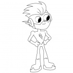 Teen Titans Go Coloring Pages