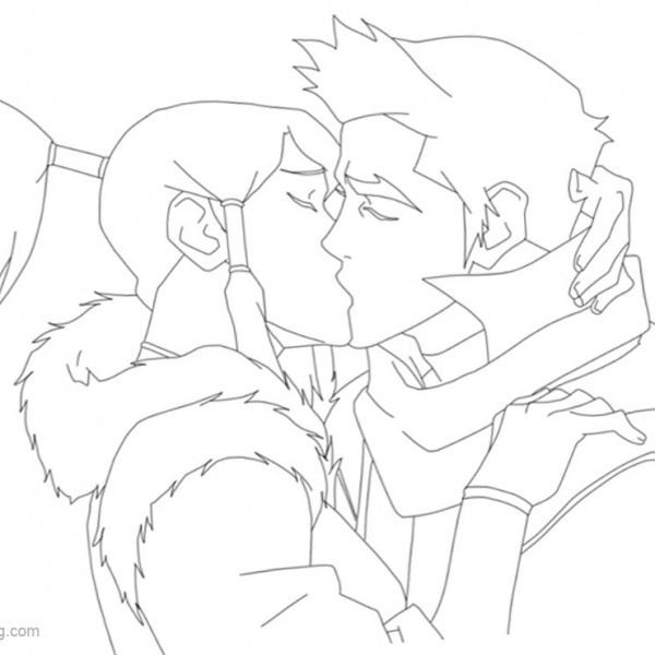 The Legend of Korra Coloring Pages by Aleana - Free Printable Coloring