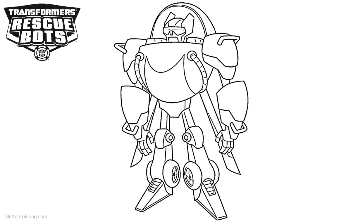 Transformers Rescue Bots Coloring Pages Blades - Free ...
