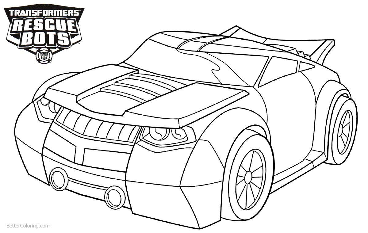 Download Transformers Rescue Bots Coloring Pages Bumblebee - Free ...