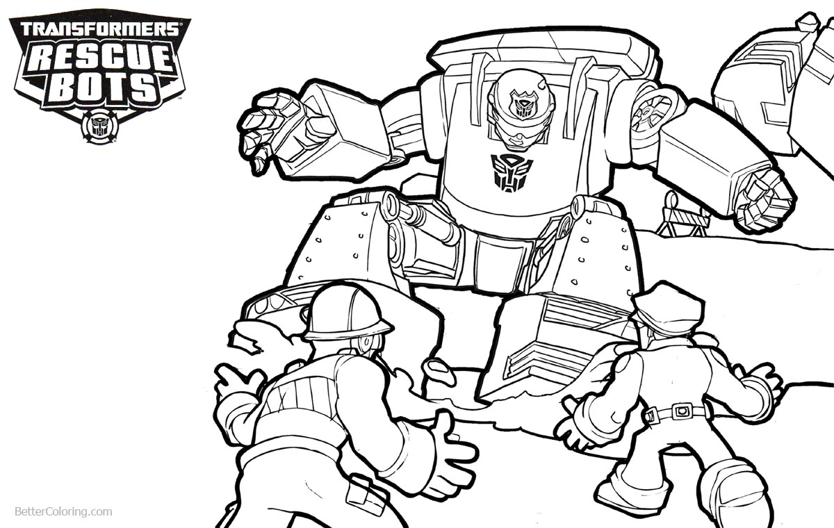 Download Transformers Rescue Bots Coloring Pages Working - Free ...