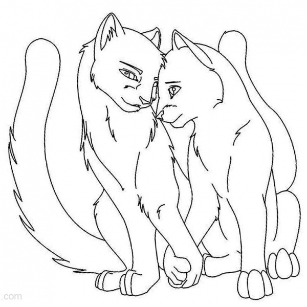Warrior Cats Coloring Pages Official Drawing - Free Printable Coloring ...