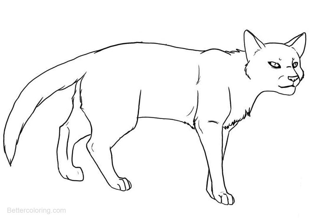 Warrior Cats Coloring Pages by mireille - Free Printable Coloring Pages