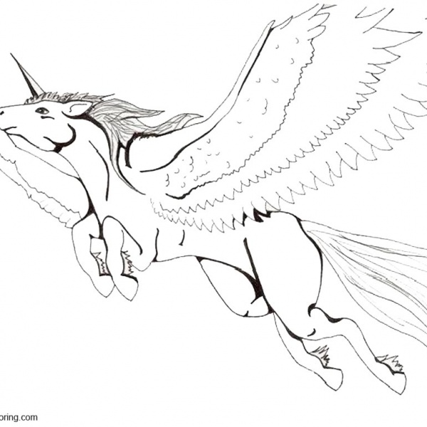 MLP Alicorn Coloring Pages Twilight Sparkle Free Printable Coloring Pages