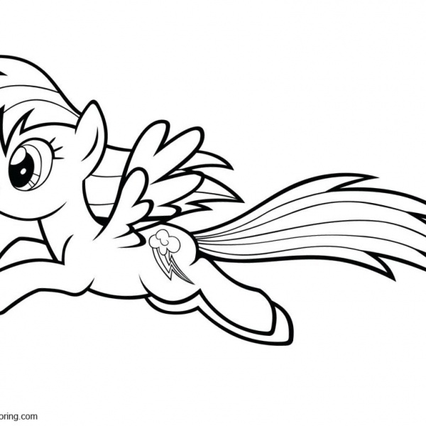 Alicorn Coloring Pages MLP Twilight Sparkle Free Printable Coloring Pages