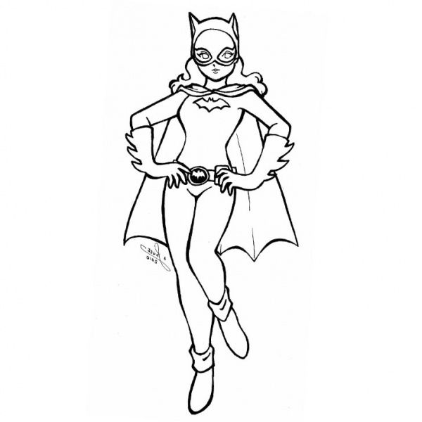 Batwoman Coloring Pages Coloring Pages