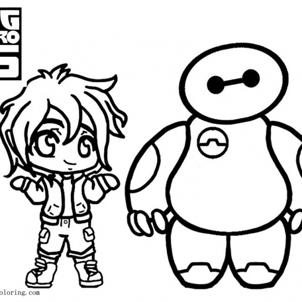Big Hero 6 Coloring Pages Fredzilla - Free Printable Coloring Pages