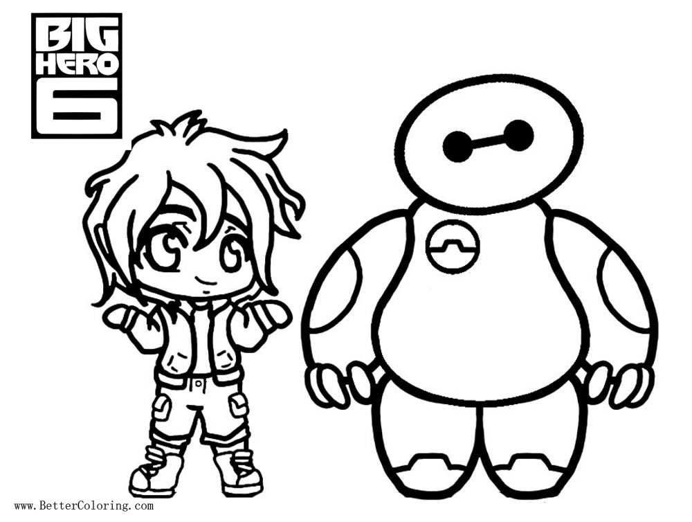 Free Big Hero 6 Coloring Pages by Rena-Muffin printable