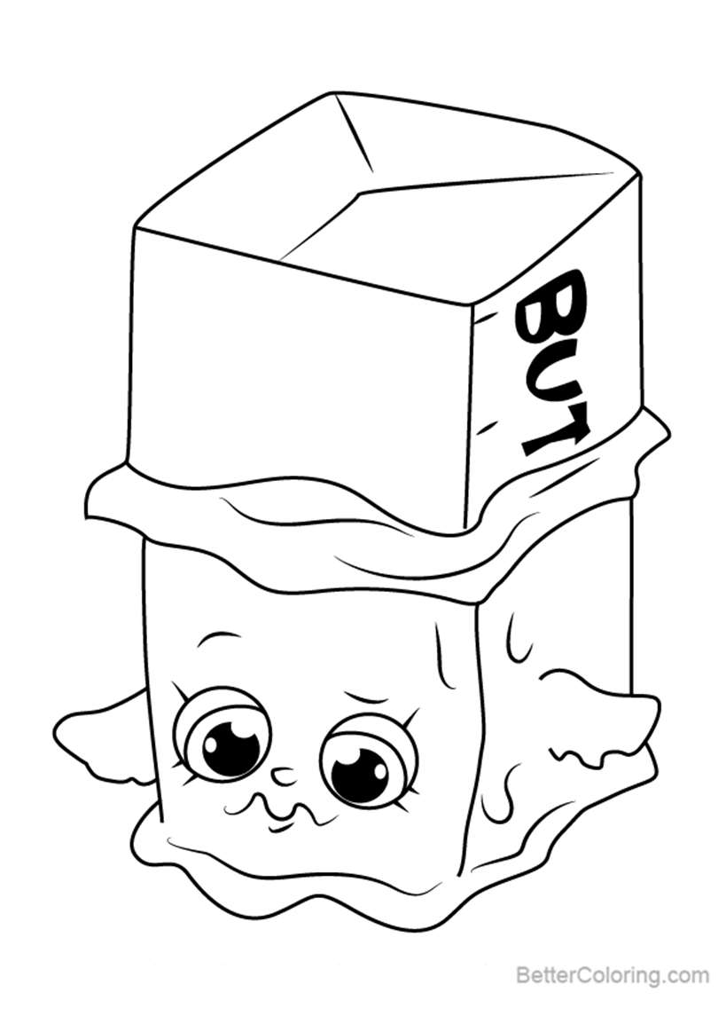 Download Buttercup from Shopkins Coloring Pages - Free Printable Coloring Pages