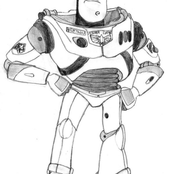 Toy Story Buzz Lightyear Coloring Pages - Free Printable Coloring Pages