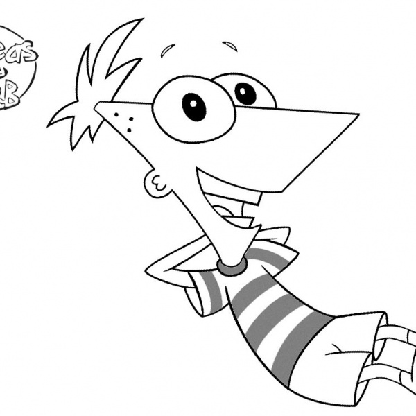 Phineas and Ferb Coloring Pages Isabella GarciaShapiro Free
