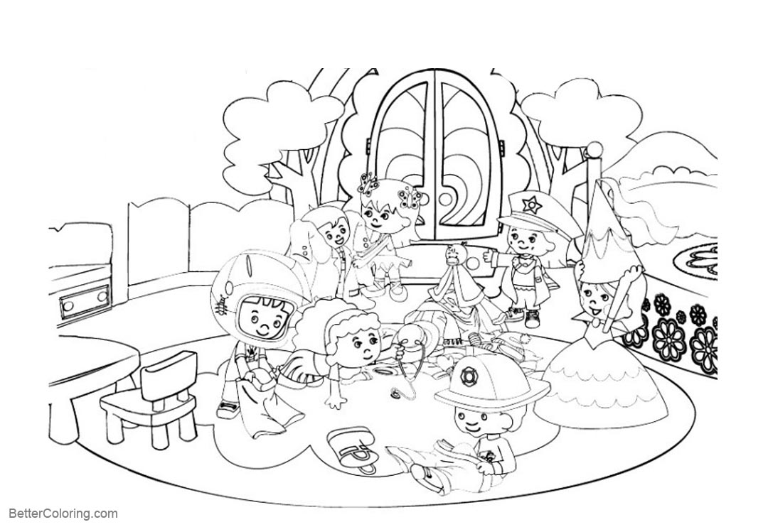 Download Characters from Chloe's Closet Coloring Pages - Free ...