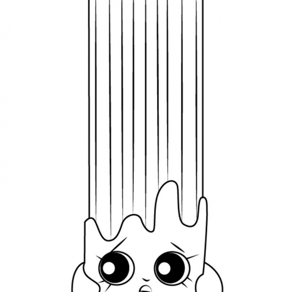 Cheezey B from Shopkins Coloring Pages - Free Printable Coloring Pages