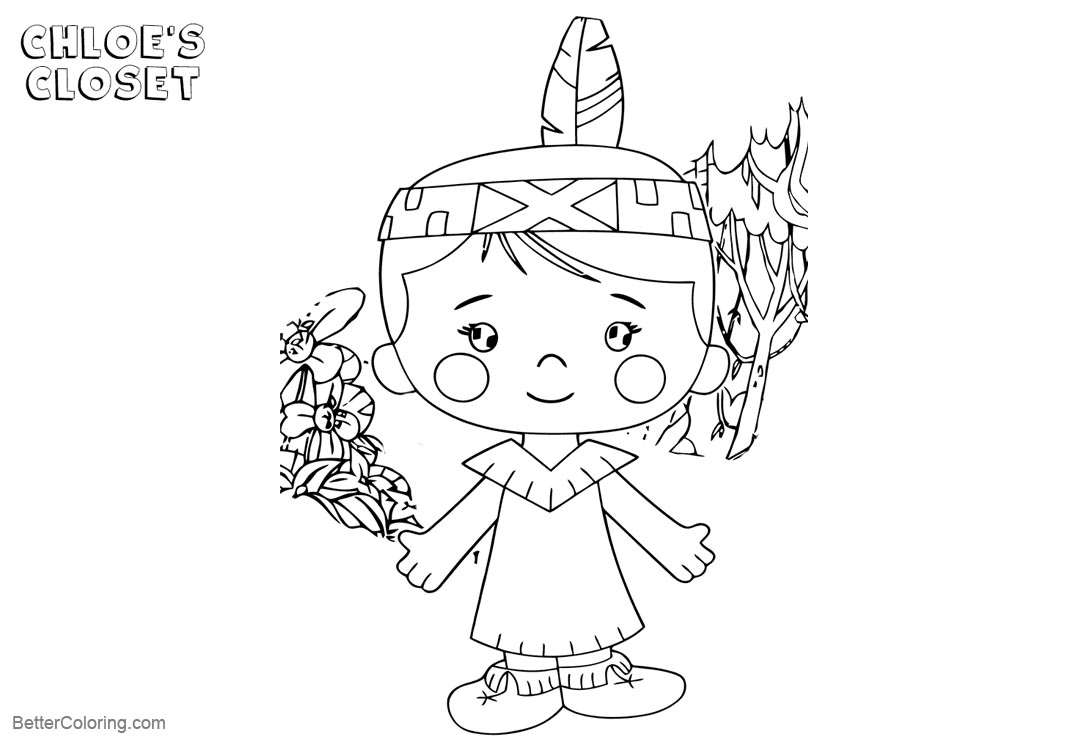 Download Chloe's Closet Coloring Pages Lil Lineart - Free Printable ...