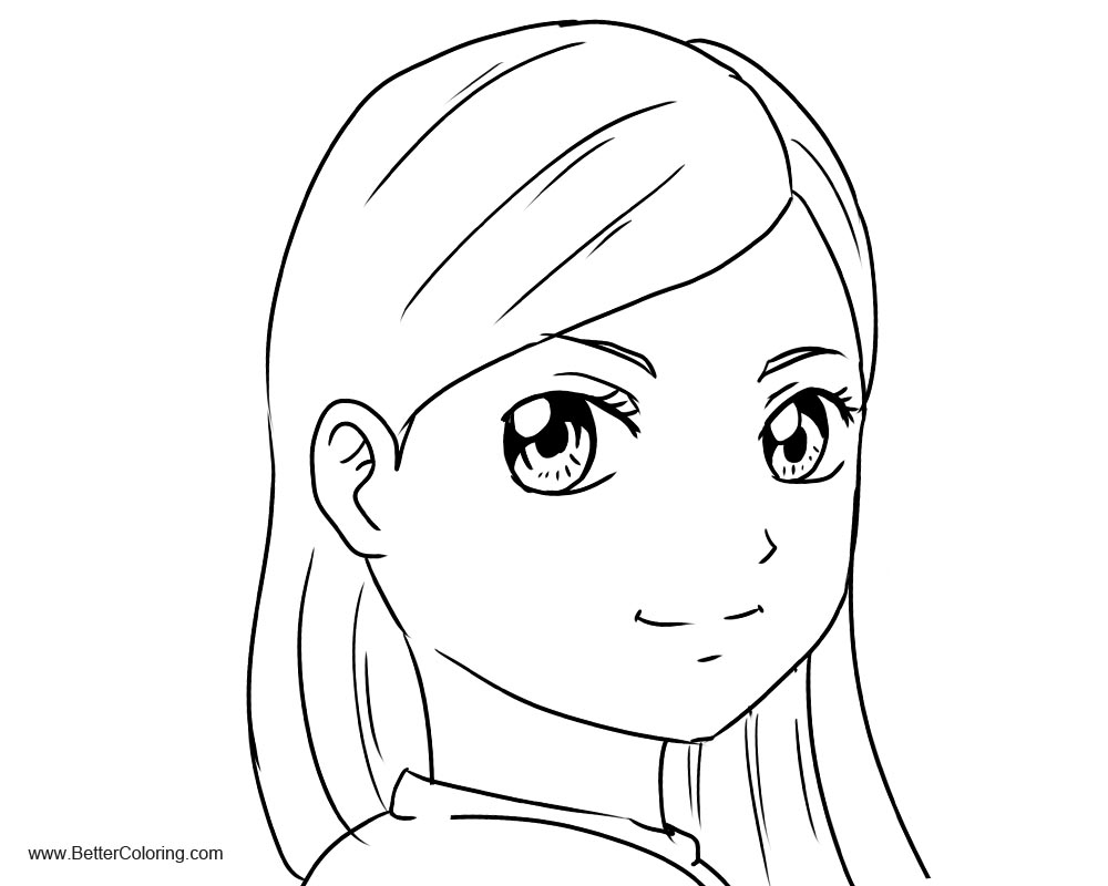 Cute Girly Coloring Pages - Free Printable Coloring Pages