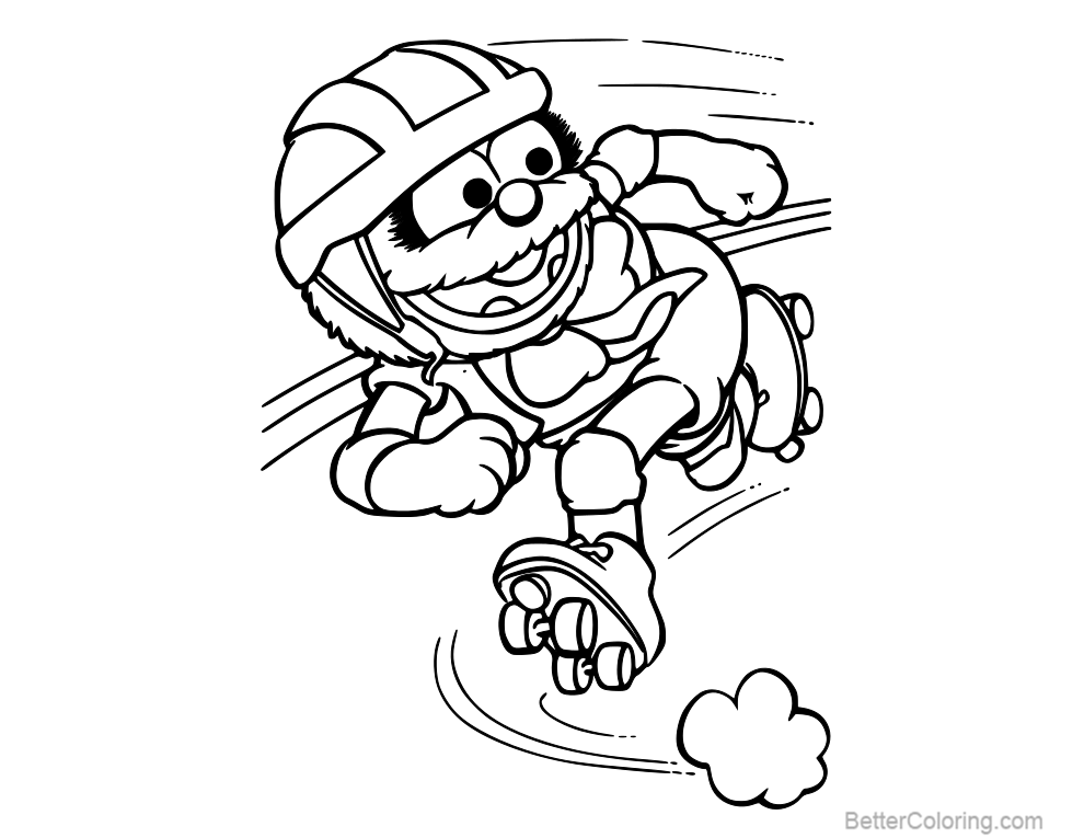 Free Disney Muppet Babies Coloring Pages printable