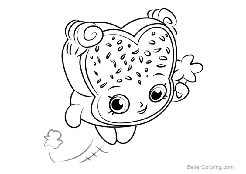 Free Fairy Crumbs from Shopkins Coloring Pages printable