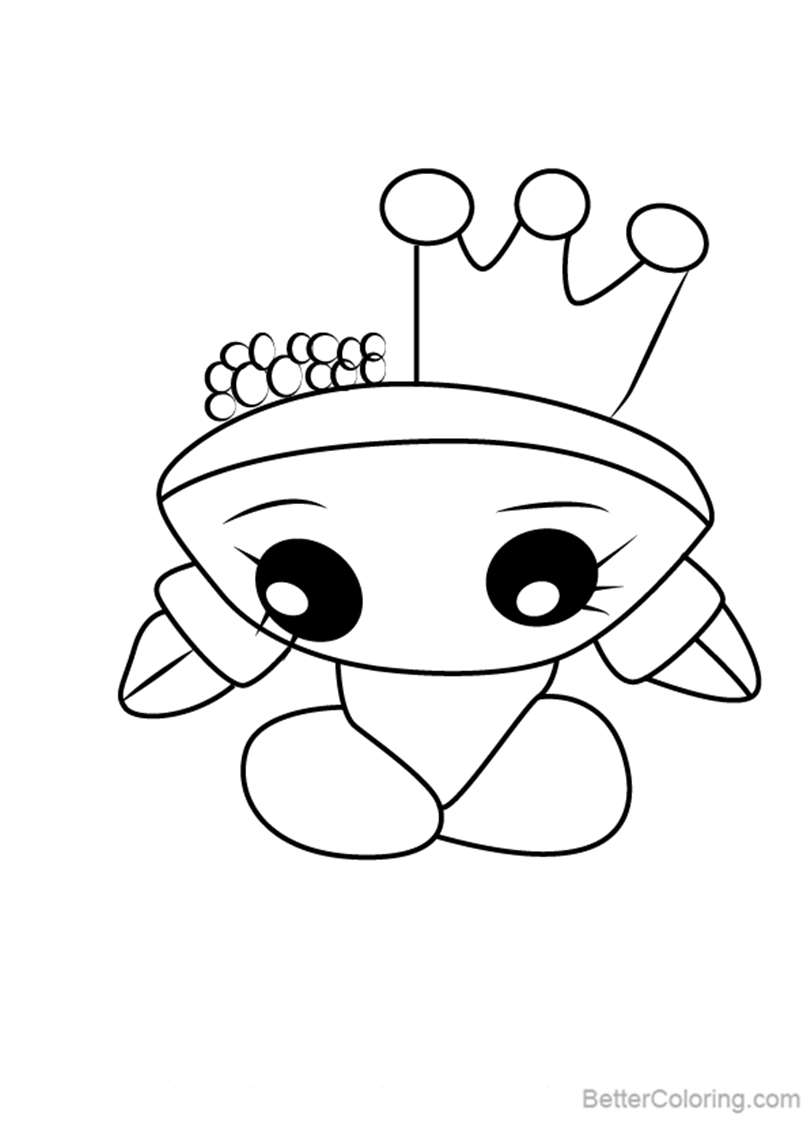 Free Gemma Stone from Shopkins Coloring Pages printable