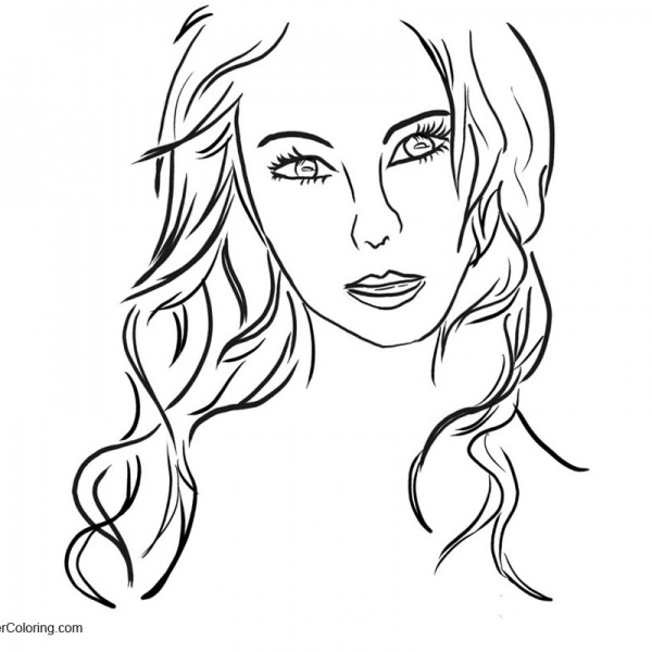 Cute Girly Coloring Pages - Free Printable Coloring Pages