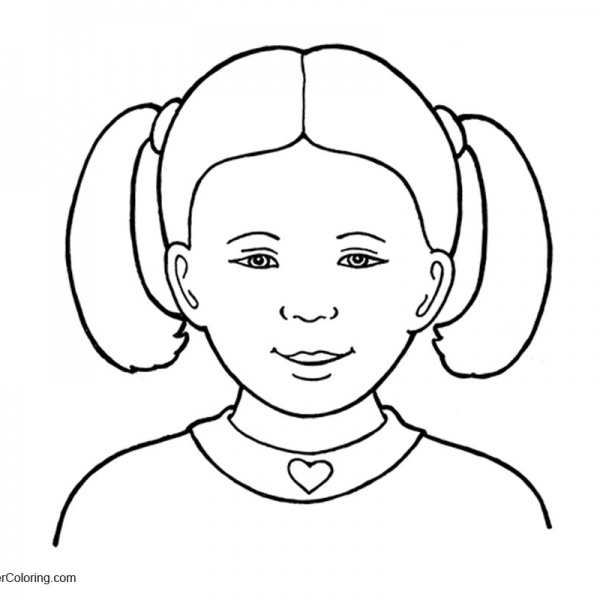 Cute Girly Coloring Pages - Free Printable Coloring Pages