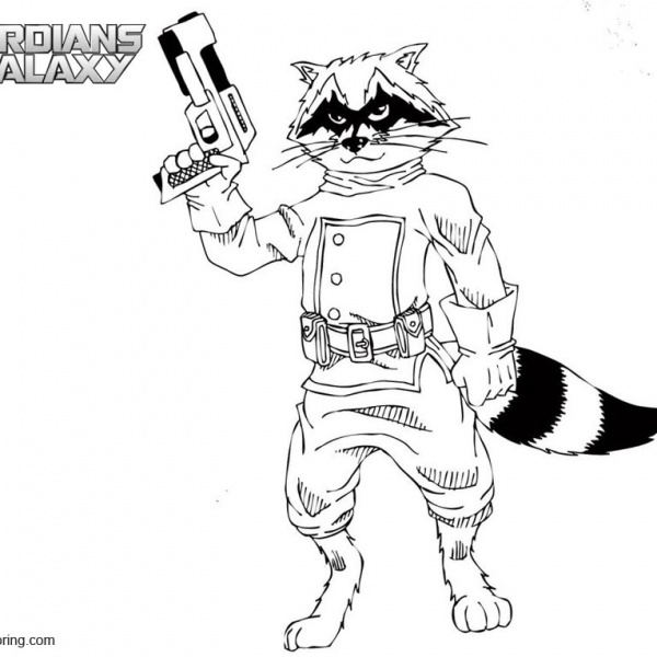 Guardians of the Galaxy Coloring Pages - Free Printable Coloring Pages