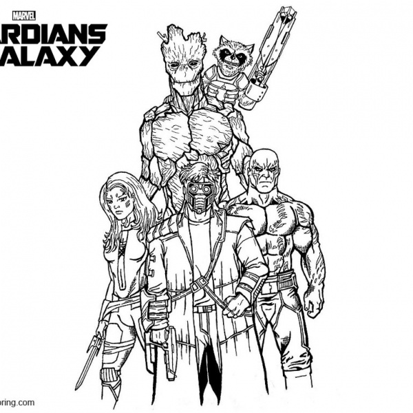 10 Gamora Coloring Pages Printable: Unleash Your Inner Superhero Artist