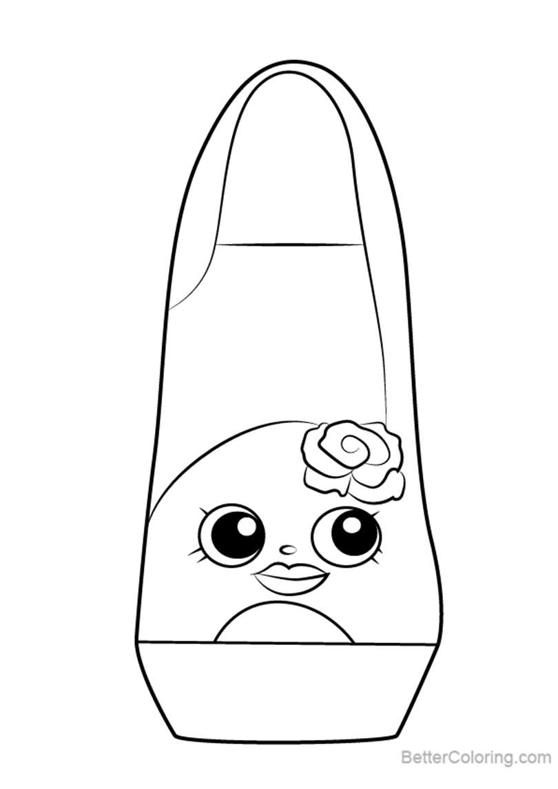 Free Hi from Shopkins Coloring Pages printable