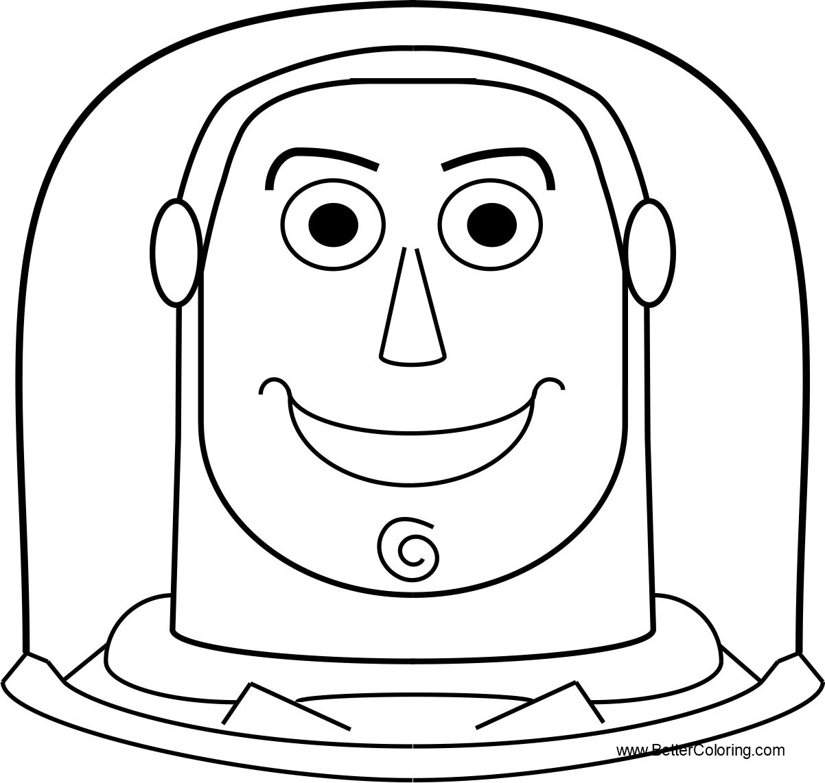 Free How to Draw Buzz Lightyear Coloring Pages printable