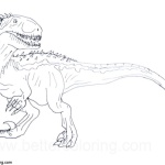 Indoraptor Coloring Pages - Free Printable Coloring Pages
